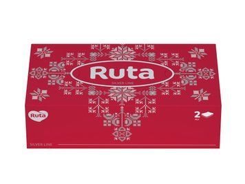 Серветки косметичні Ruta Women Brick 2 шари, 150 листів, білі VM-103-026A фото